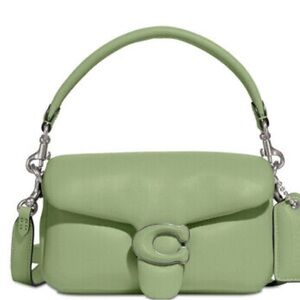 Coach Pillow tabby - lime green